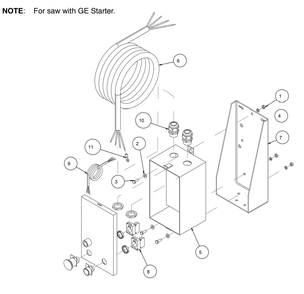 Section 19 Diagram and Parts List for MK-5007T 160641 MK Diamond Concrete Saw